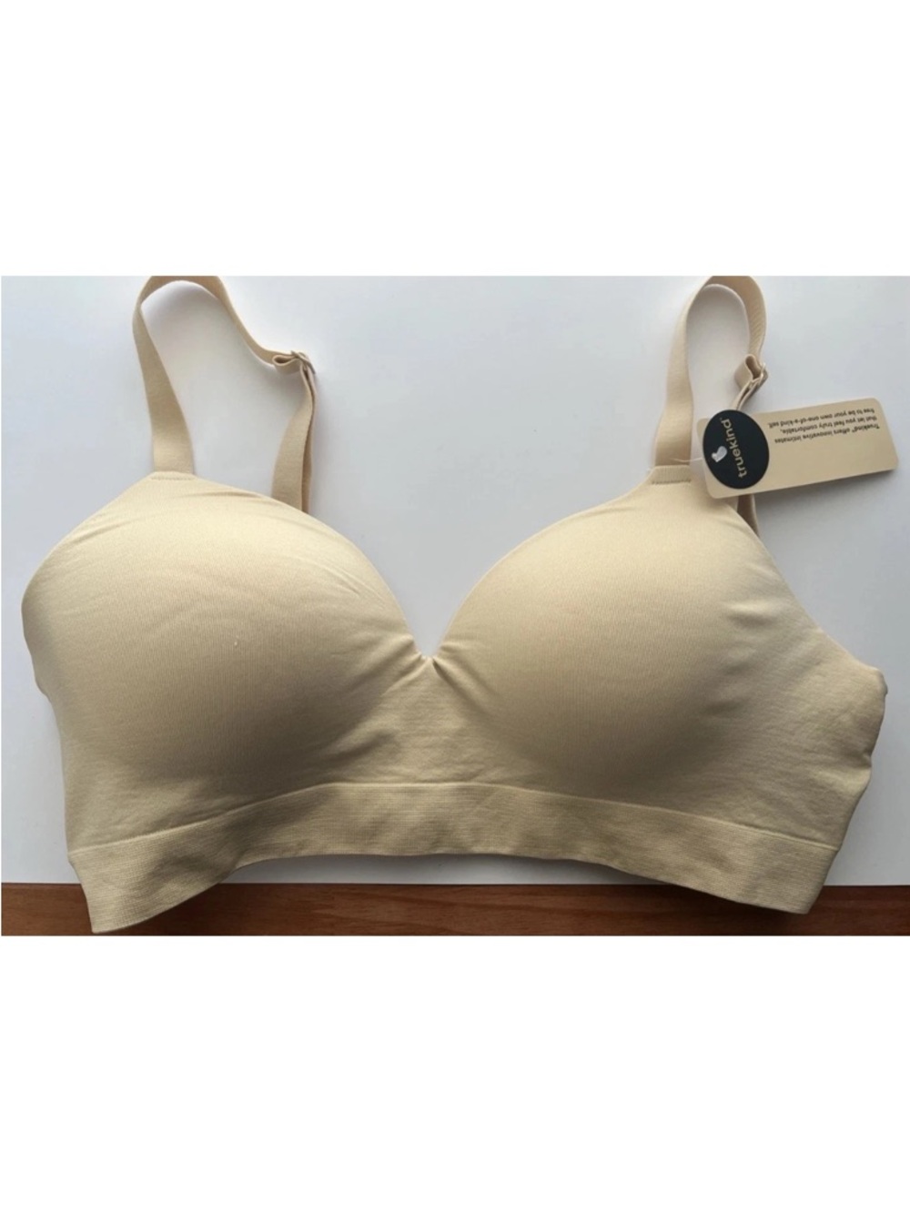 Truekind Supportive Comfort Wireless Shaping Bra Shapermint Medium New With Tags